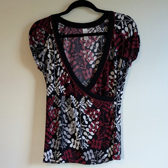 Merona V-Neck Faux Wrap Top - Picture 1 of 5